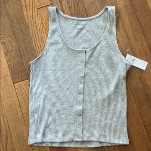 American Eagle Outfitters gray tank top